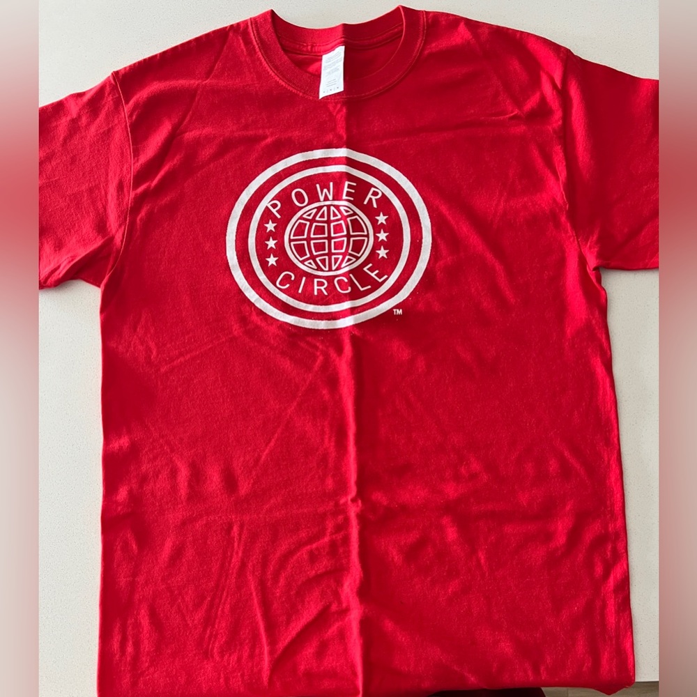 Custom unisex t-shirts. Also shop Powercircle.biz